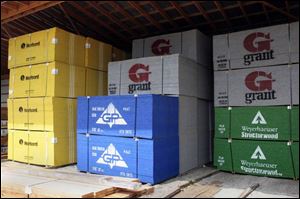 The cost of panels used for wall and roof sheathing has gone up 10 to 20 percent.