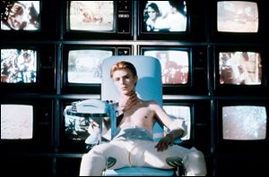 David Bowie in The Man Who Fell to Earth.