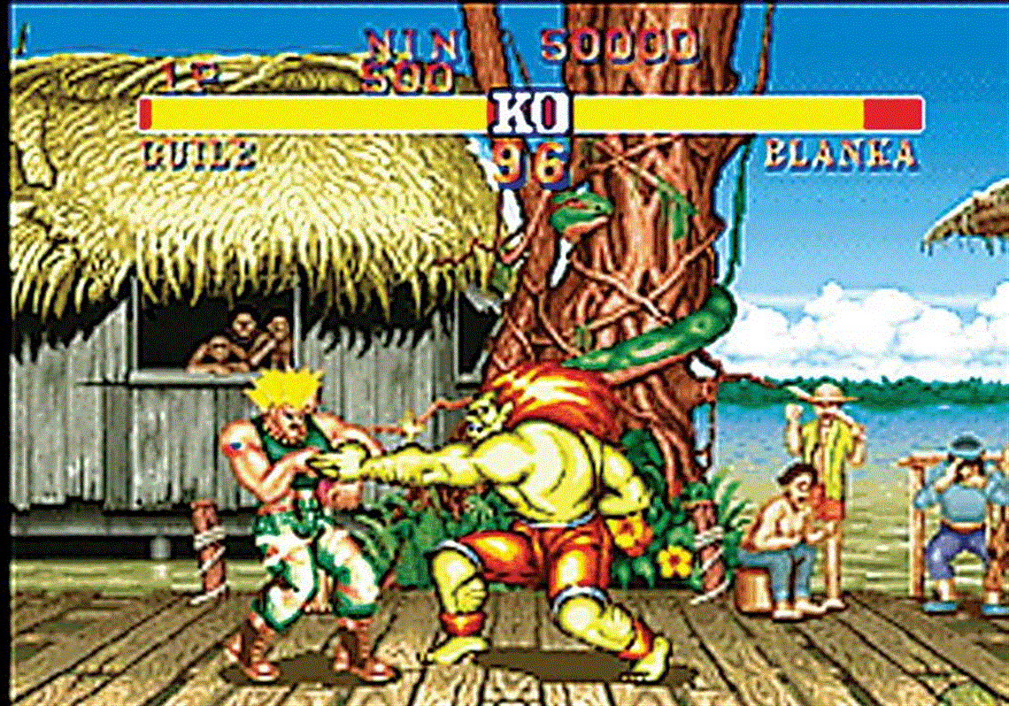 Blanka Character Images, Images, Street Fighter II, Museum