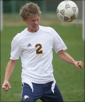 Ryan Mathewson has 11 goals and 17 assists and was named the player of the year in the Toledo Area AthleticConference. The Eagles are 10-3-3 and finished 7-0-1 in the league.
