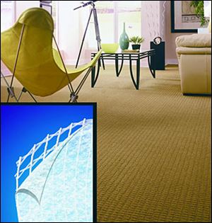 The double-built construction of luxury backing makes carpet feel softer and adds strength for longer lasting beauty.
