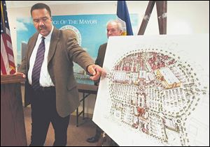 Mayor Jack Ford talks about the latest development plan a Perrysburg developer offers for Southwyck Shopping Center.