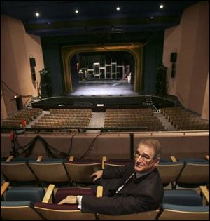 Stranahan Executive Director Ward Whiting sits in the balcony.