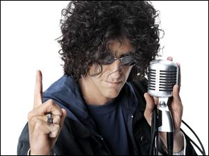 Howard Stern begins broadcasting on Sirius Satellite Radio Jan. 9.