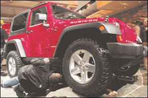 The new Jeep Wrangler.