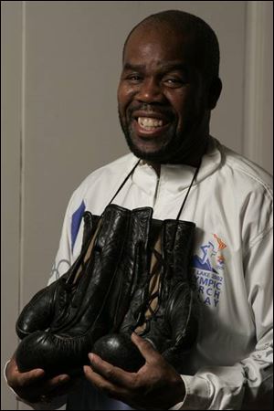 Louis Self, a talented boxer from inner-city Toledo who is now a minister, stopped fighting since a  spiritual awakening  during a professional bout he was winning easily in 1980 in Detroit. Now he uses his gloves only for workouts with youngsters.
