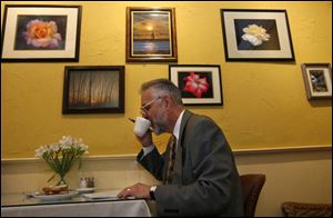 'These nonstop reports, they're so conflicting,' says Nicholas Aharon Boggioni, a customer at Downtown Latte.