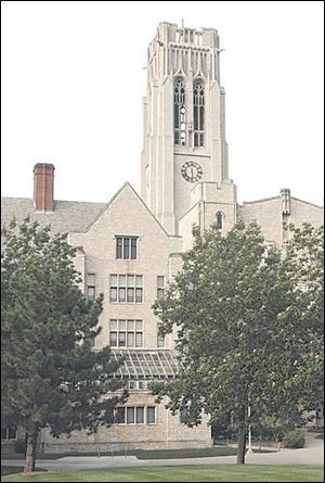 A short-circuit shut down the carillon in University Hall's bell tower in January.