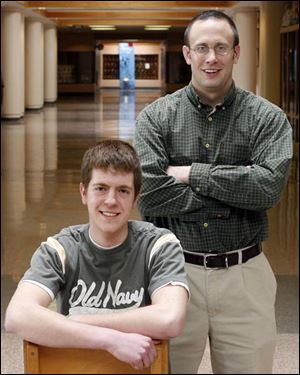Archbold High School senior Daniel Higginbotham won the Franklin B. Walter award, and his teacher Brian Becher believes that he will be  a very successful college student. 
