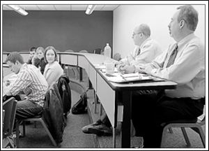 The club's members, who control assets of just over $180,000, convene for a monthly meeting.