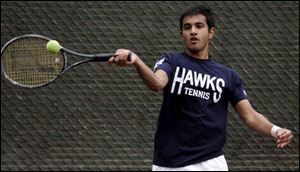 Maumee Valley senior Abi Pai is playing at the No. 1 singles spot this season. Pai and Craig Choka reached the Division II state tournament in doubles last season. His sister, Shweta, played for the school and qualified for the state tournament four times.