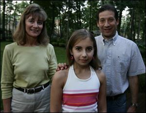 Darlene Logsdon and Michael Portnoy will be married today. Alyssa Portnoy, 12, is thrilled to be getting a new mother.