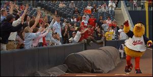 Documents filed with the Labor Department list 2005 expenditures including $5,880 for Toledo Mud Hens game tickets.