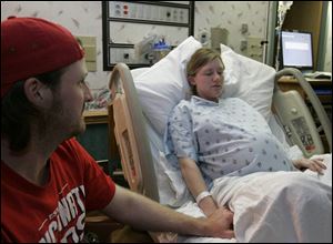 Brad and Aubree Fuller of Maumee hope their baby will be born on the Fourth of July   a day that holds emotional significance for the couple.
