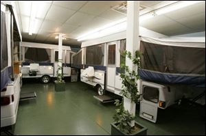 Campers that can be towed behind cars or trucks are popular, and many are being taken to nearby destinations.