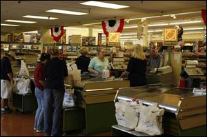The Lambertville store attracts customers from Ohio as well as Michigan. 