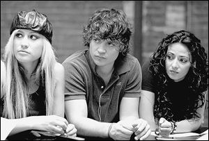 Aubrey Collins, Nick Brownell, and Jackie Mendez, from left, are among those who moved to the second
round of The One: Making a Music Star on ABC.
