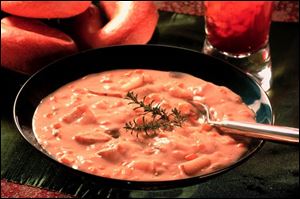Hearty Corn, Chile, and Potato Soup.