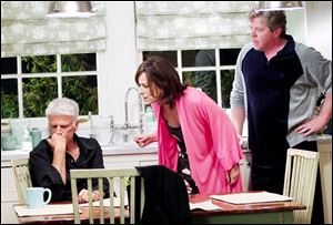 Ted Danson, left, Jane Kaczmarek, and Tom Wilson in Help Me Help You.