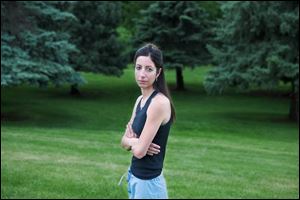 Shelly has a feeding tube implanted to keep her alive.
