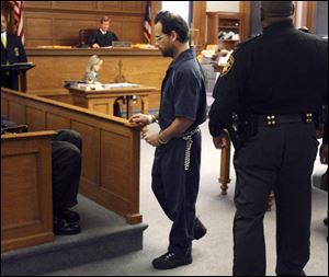 Former City Council candidate Rick VanLandingham appears in court to be sentenced.