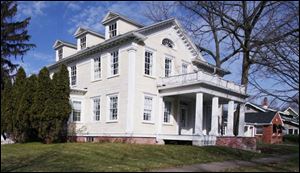 Mary Hanson s essay about memories of living in the large house on East Broadway in Maumee
is in Home: The Blueprints of Our Lives. Ms. Hanson, who now resides in Findlay, lived in the
Maumee home for three years while her husband was serving in World War II.