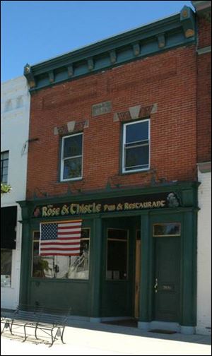 The Rose & Thistle is on Louisiana Avenue in Perrysburg.