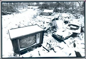 The bodies of Fred and Louise Tucker were found in this landfill off Creekside Avenue in North Toledo in December, 1980.

