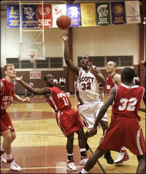 Scott senior Chris Wyse is averaging 30 points per game for the 5-0 Bulldogs. He is playing at the fourth school of his high school career.