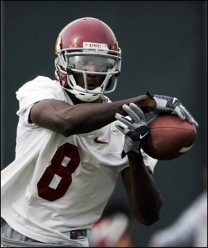 USC receiver Dwayne Jarrett is college football's most dangerous receiver in the minds of some observers. 