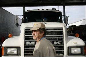 Driver Clyde Cooper says he'll stick with the turnpike despite the toll increase because the roadway provides the best access to his customers across the Midwest.