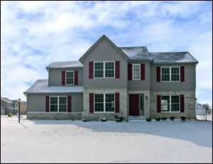 The home at 10635 Thais Road in Whitehouse, Ohio, is offered at $220,758 by Carl Wise of Re/Max Executives. 