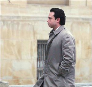 Ashraf Zaim of Ottawa Hills arrives at federal court for arraignment. He and a suspect in a local terror case are accused of conspiring to defraud the government of $40,000 in grant money that was intended for use for low-income people. Mr. Zaim pleaded not guilty to charges of conspiracy, theft of public funds, making false statements, and wire fraud.