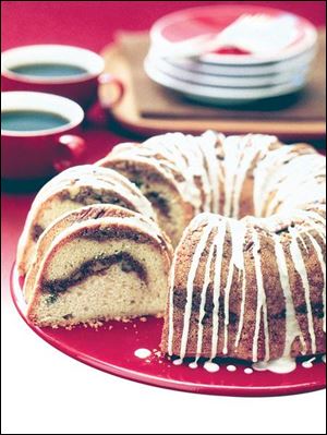 Cinnamon Streusel Cake.