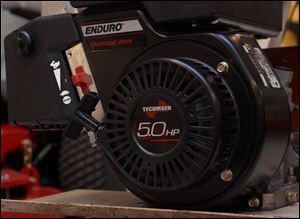 The name of the southeast Michigan company once was widespread on U.S. lawn equipment.