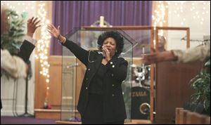 The Rev. Pat McKinstry, a former evangelist in the Pentecostal Church of God in Christ denomination, has been pastor of Upton United Methodist Church for 17 years.