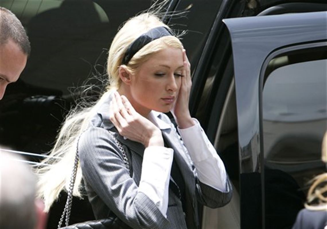 Paris Hilton is sentenced to 45 days in jail for violating probation The Blade image pic