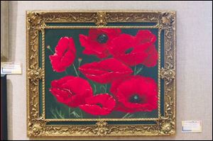 Dorothy s Poppies, an acrylic painting by Dorothy Zemper, is among 118 works entered inthe Prizm-sponsored show.