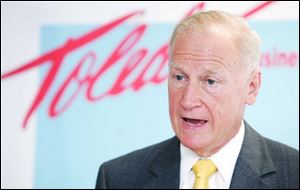 Mayor Carty Finkbeiner says the district has lost the sense of progress is was showing under Eugene Sanders.