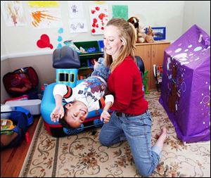 Kami London will tell Congress about an increasingly common disorder that her son, Kyan Mwatha, has.