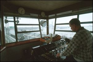 Mike Leasor was at the controls at the Craig bridge in January, 1998. After the bridge was opened to traffic, it became an immediate irritant to motorists who wondered why a drawbridge was placed on an expressway.