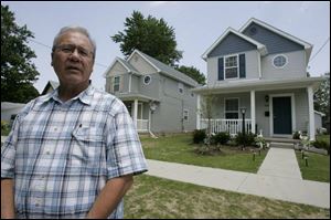 Bill Farnsel, executive director of Neighborhood Housing Services, plans to build 25 more houses in the fall. He says the program offers attractive terms but it is not a rent-to-own deal.