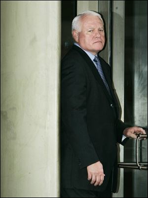 Steven Griles leaves Federal Court in Washington on March 23, 2007, after pleading guilty to obstruction of justice.