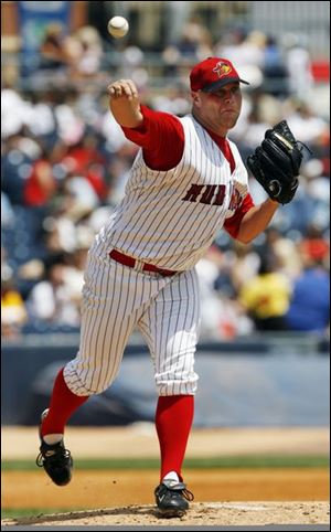 Ron Chiavacci picked up his seventh win yesterday, giving Ottawa just two runs on seven hits over seven innings.