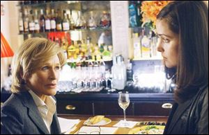 Glenn Close, left, plays the charming but ruthless attorney Patty Hewes, and Rose Byrne is Ellen Parsons, a recent
law-school graduate who joins Hewes  firm in Damages.
