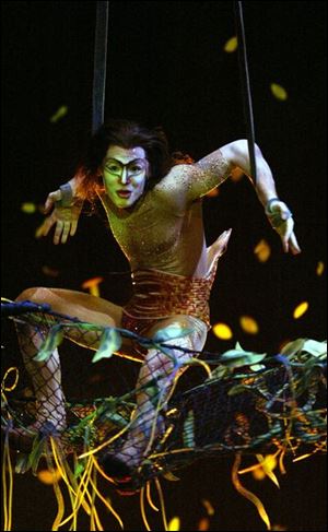 A character in KA, a Cirque de Soleil production at the MGM
Grand Hotel in Las Vegas.