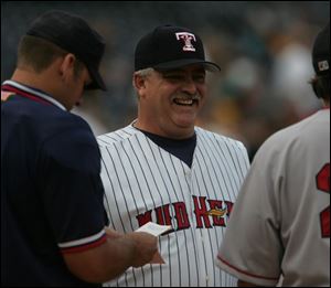 Hens skipper Mike Rojas, who is in his 12th year as a minor-league manager, professes a love for baseball and Toledo.