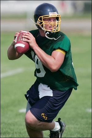 Rockets sophomore Aaron Opelt started six games last season. He passed for 875 yards and six touchdowns and rushed for 261 yards and four touchdowns.
