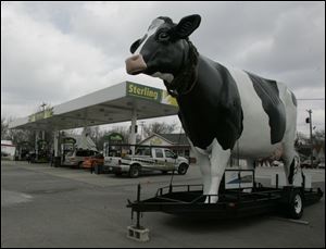 Sterlena, the symbol of Sterling products, is part of the deal. The Sterling stores and name were sold to a Canadian firm.