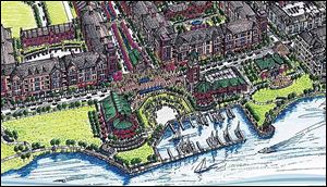 Amother view of marina rendering.